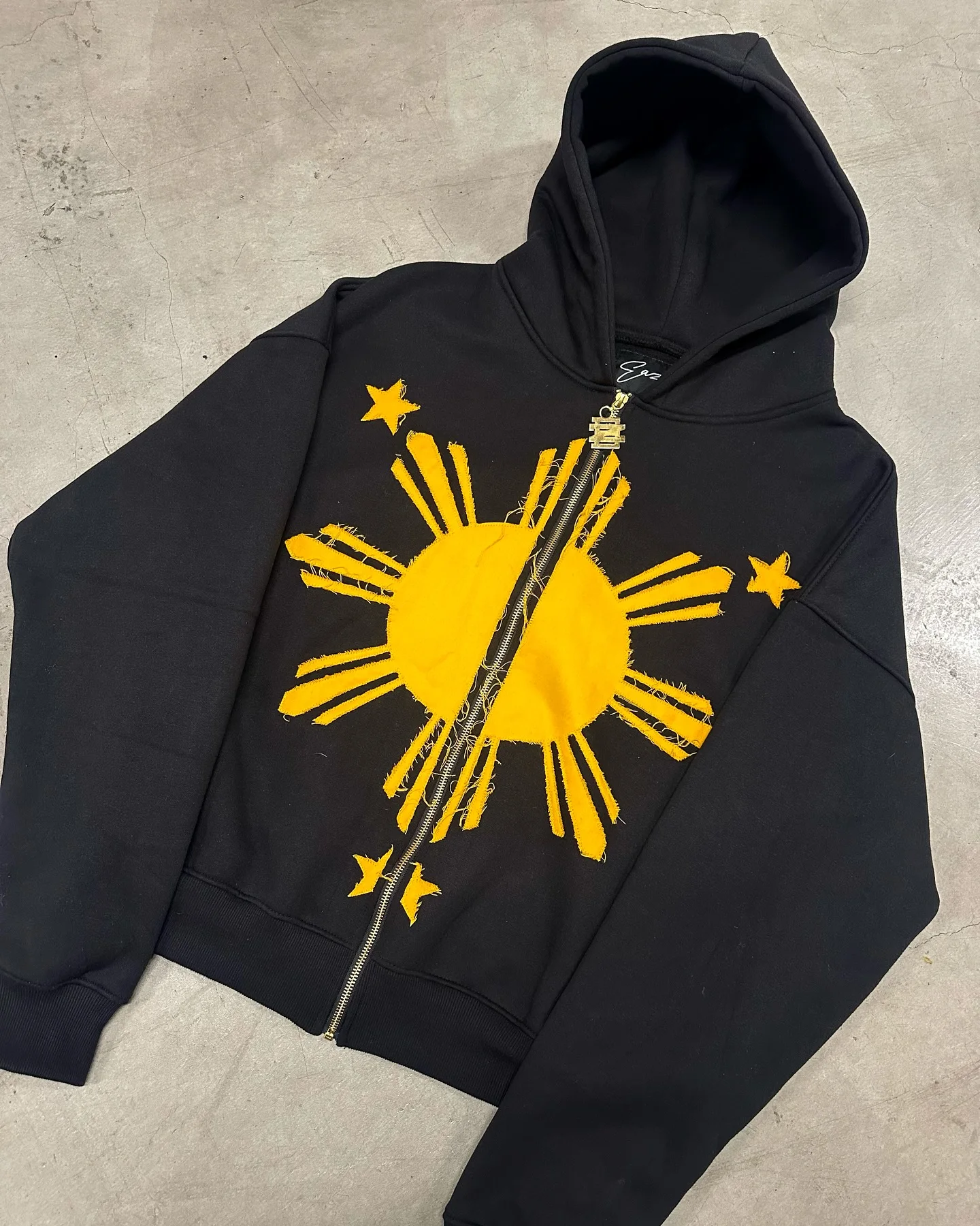 Streetwear Hoodies Mens Womens Hip Hop Rock Embroidered Patch Black Loose Hoodie  Harajuku Retro Street Trendy Sportswear Top